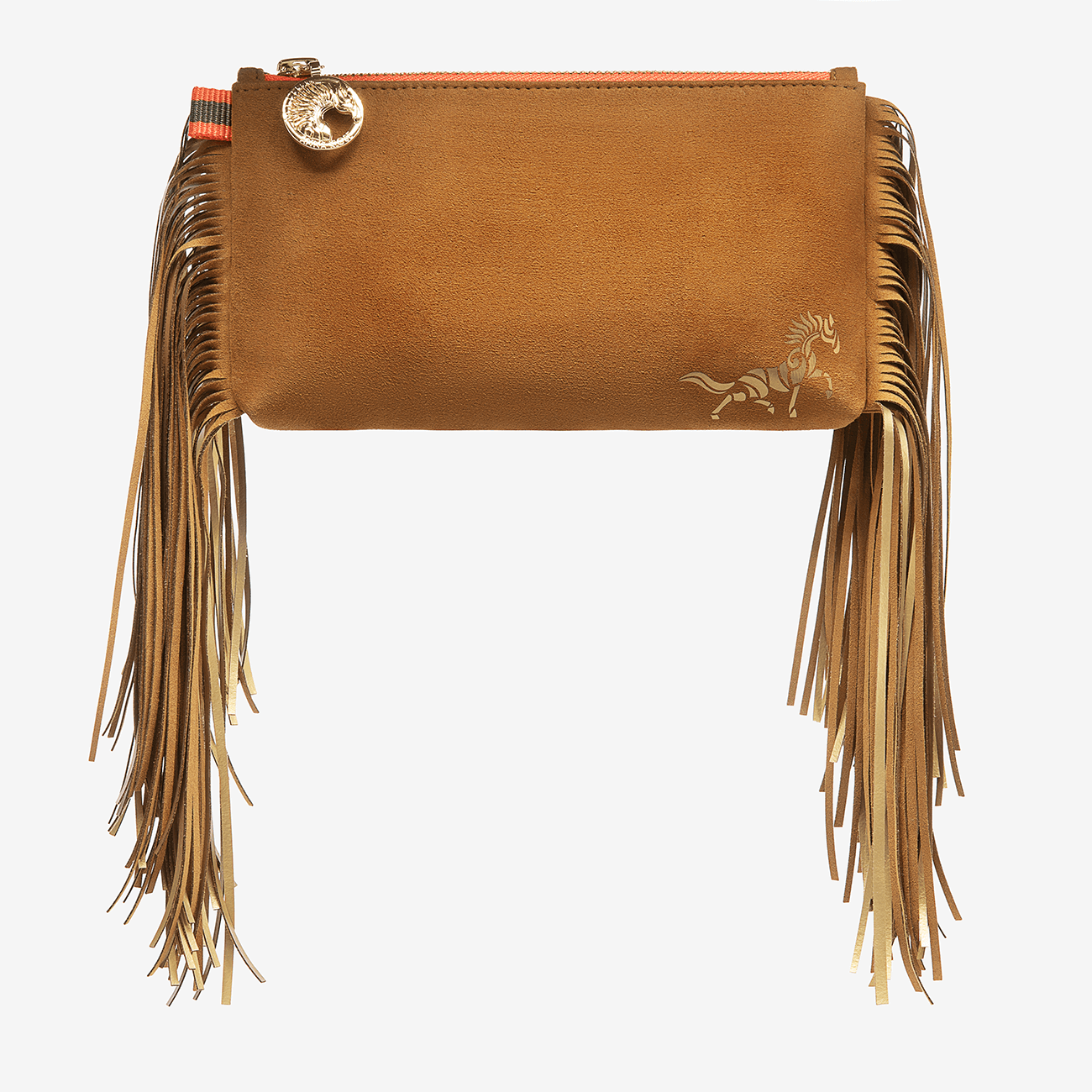 Leather fringe 2025 belt bag