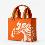 Exclusive Equestrian Tote "ANNA Orange" - Express