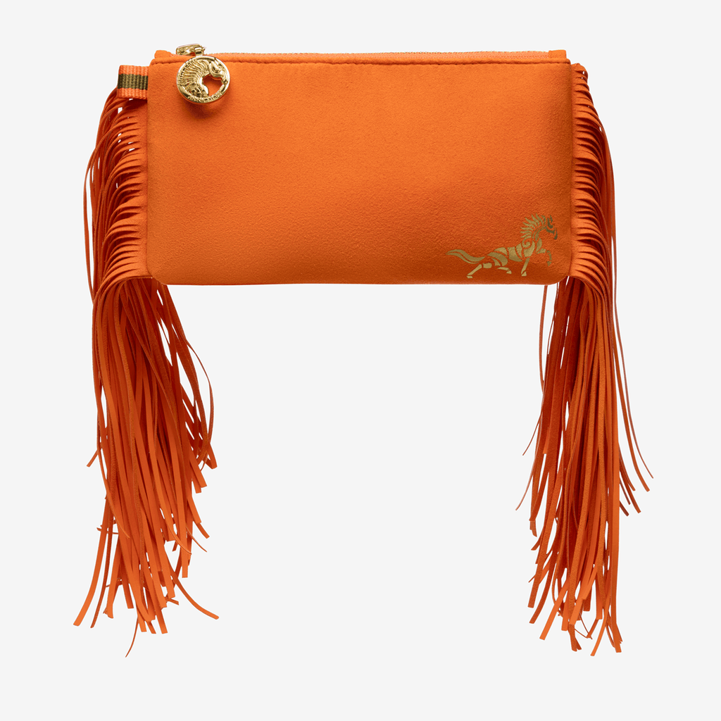 Fringe Beltbag Anna Orange Anna Klose Made in Germany Anna Klose Hamburg