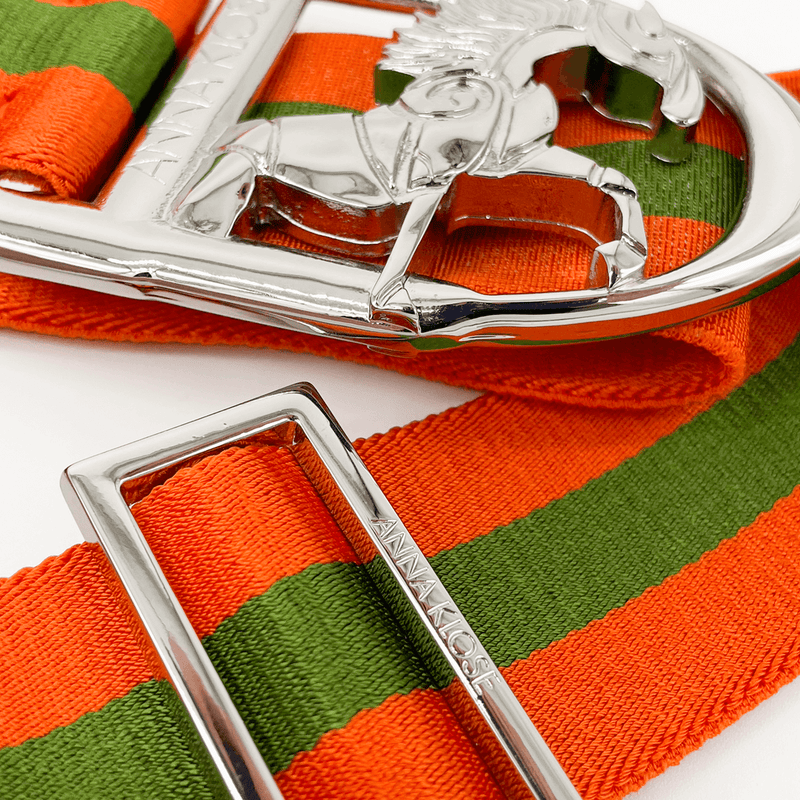 Signature Belt with silver Logo Badge