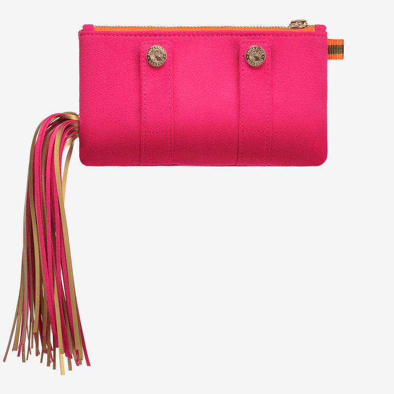 Ponytail Beltbag "Miami Pink" with golden print - Express