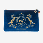 Velvet Clutch "Hamptons Blue" - Hamptons Luxury Line