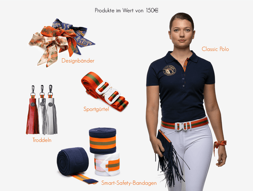 Gift ideas for women and equestrian enthusiasts for Valentine's Day, Christmas or birthday worth 150 €