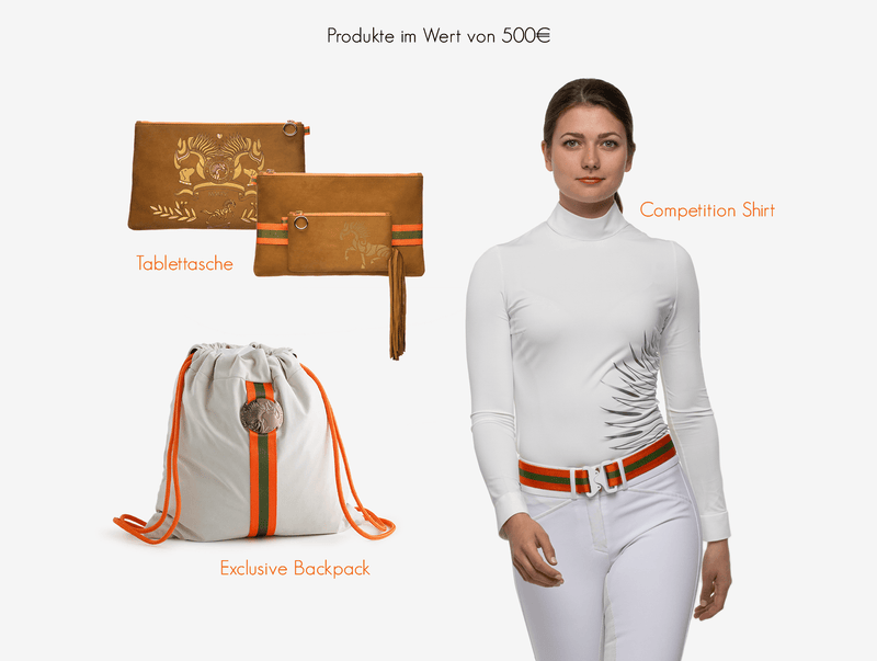 Gift ideas for women and equestrian enthusiasts for Valentine's Day, Christmas or birthday worth 500 €