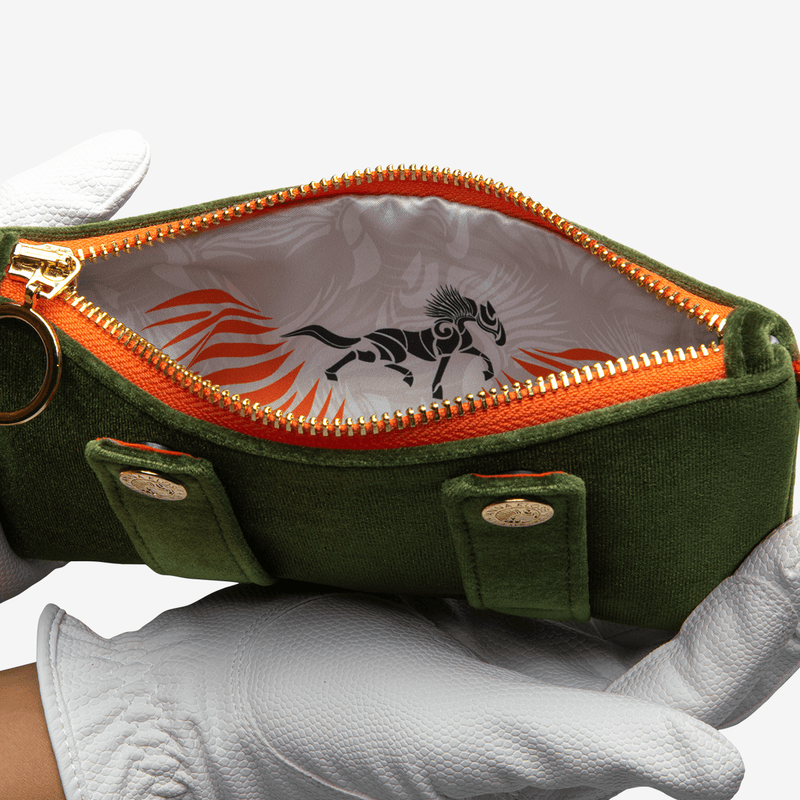 Samt Beltbag "Bright Green"