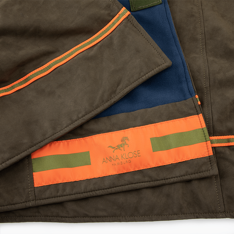 Exclusive Suede Blanket "Army Green"