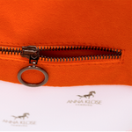 Exclusive Equestrian Tote "ANNA Orange"