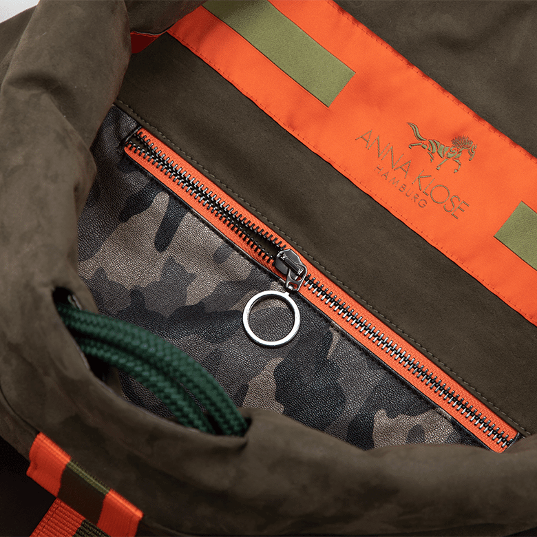 Fringe Backpack "Army Green"