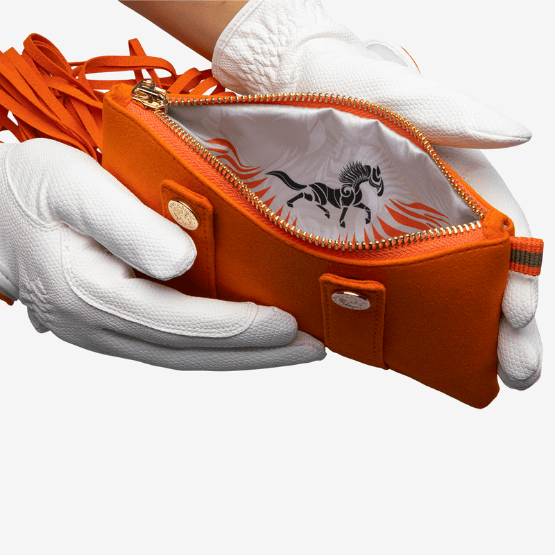 Ponytail Beltbag "Anna Orange"