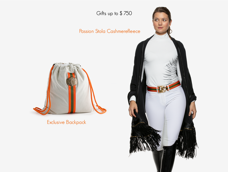 Gift ideas for women and equestrian enthusiasts for Valentine's Day, Christmas or birthday worth $750
